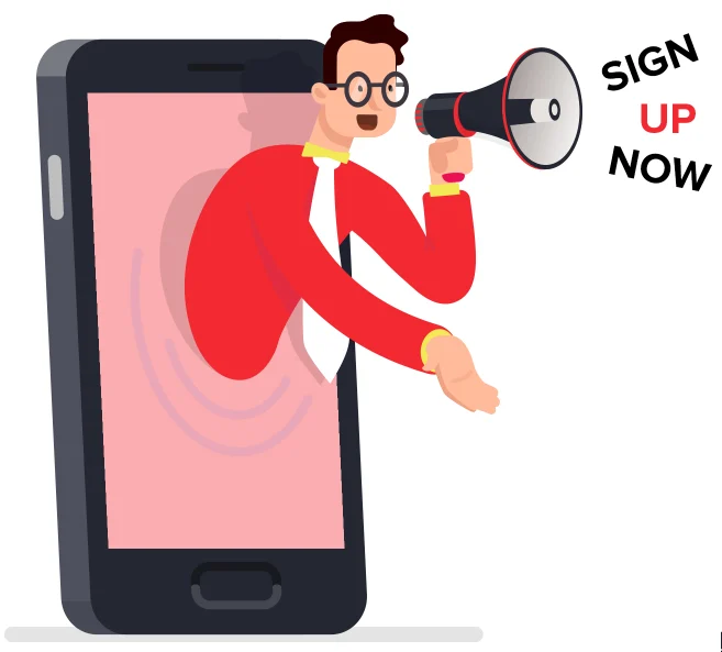 Sign up now